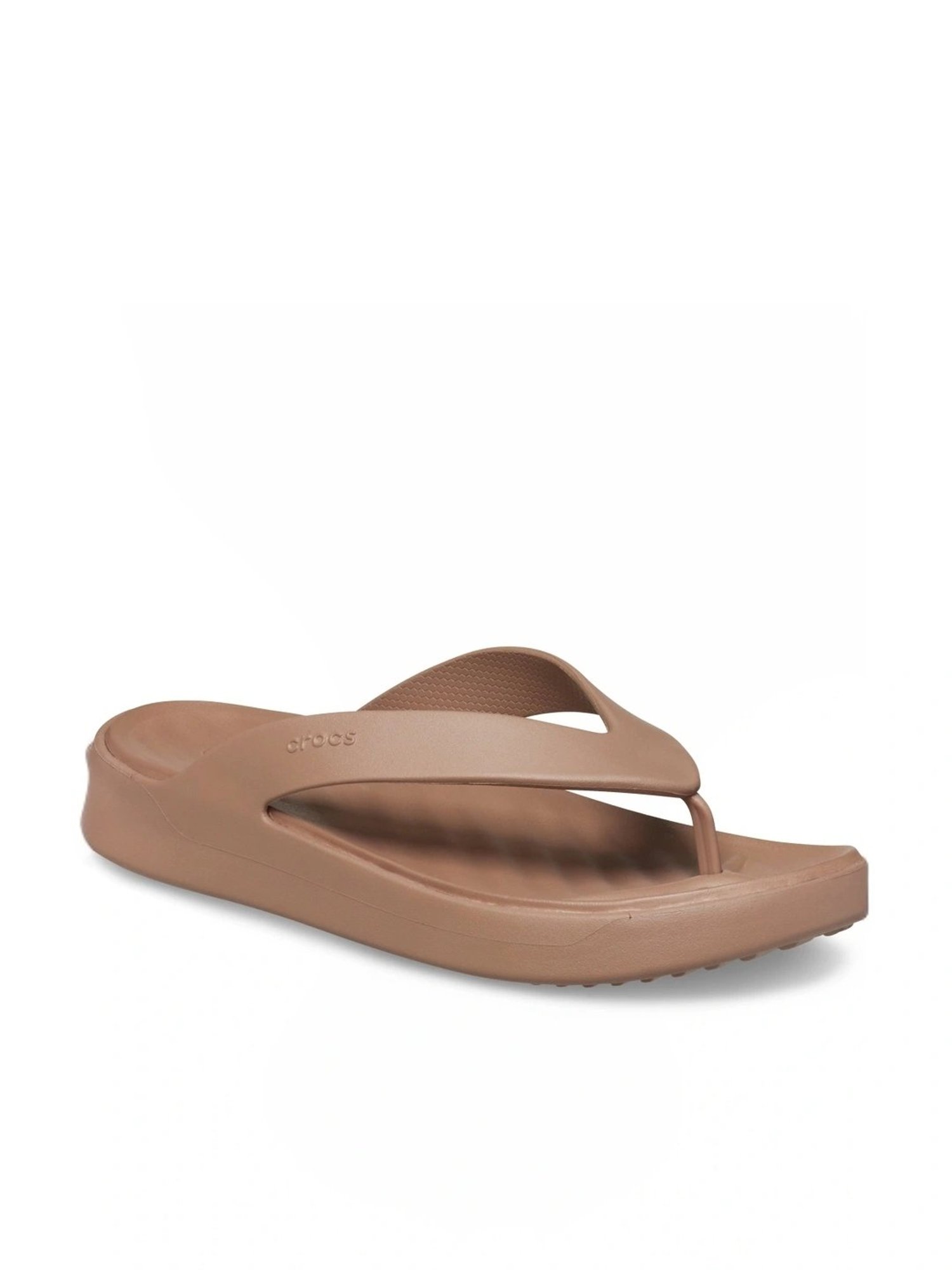 Crocs Women's Getaway Chocolate Flip Flops