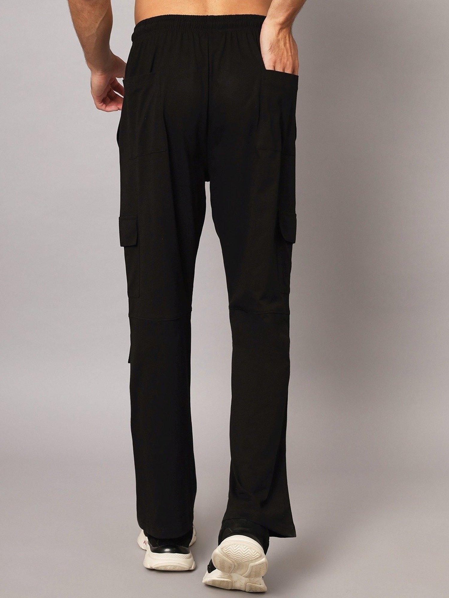 Griffel Black Cotton Loose Fit Printed Co-Ord Set