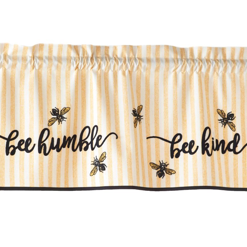 Heritage Lace 53" Halloween Phantom Drape Window Swag Valance - Black