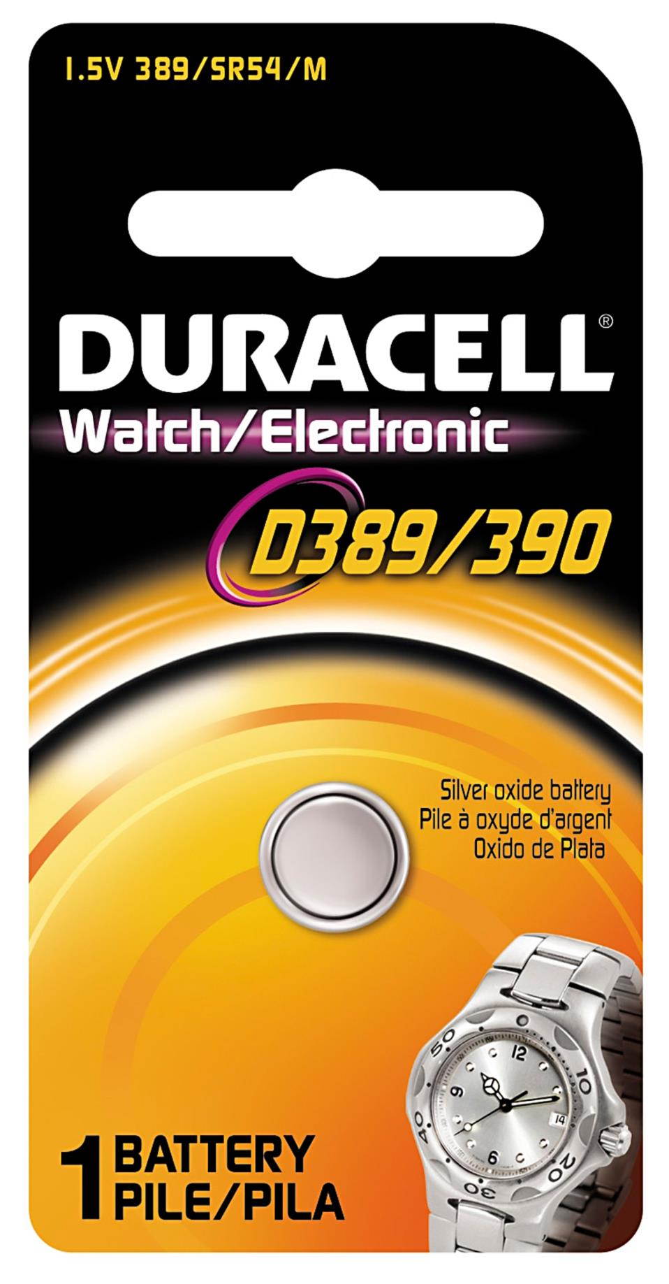 Duracell Silver Oxide 389/390 Medical Battery 1.5V MND389BPK