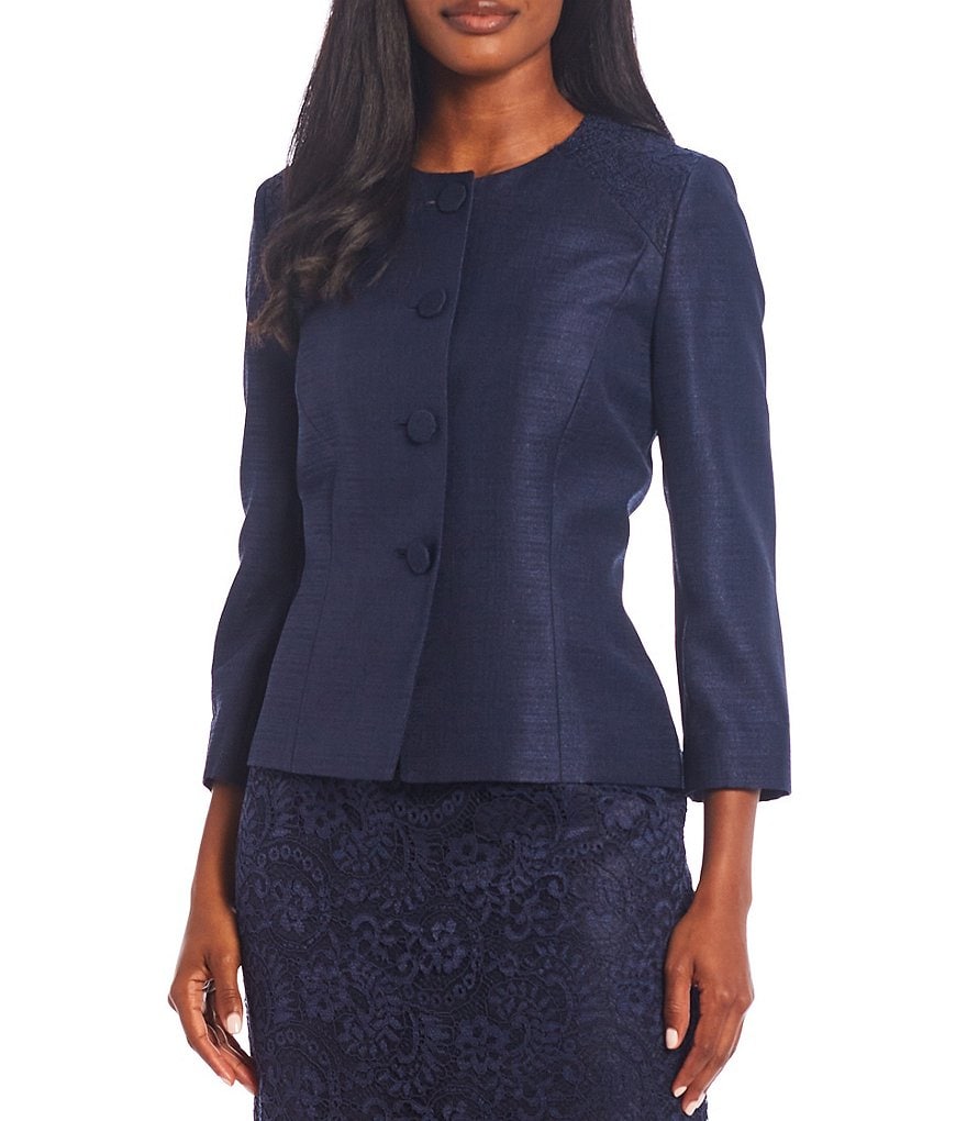 Preston & York Jade Lace Detail Jacket