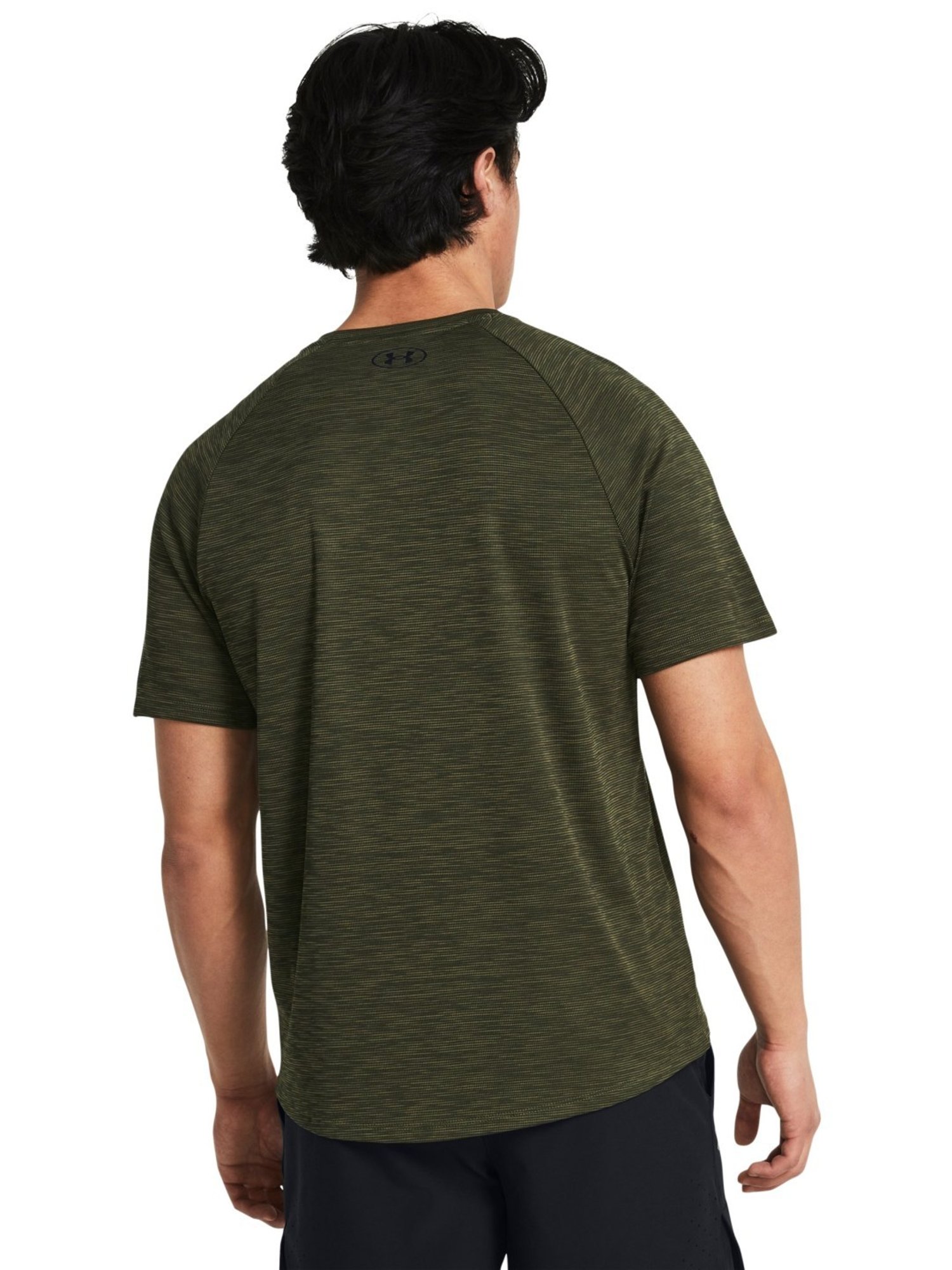 Under Armour Green Slim Fit Texture T-Shirt