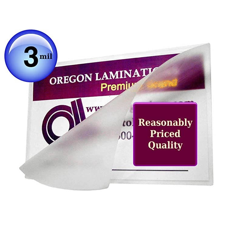 Menu Size Hot Laminating Pouches 3 Mil (Pk of 200) 12 x 18 Clear Glossy