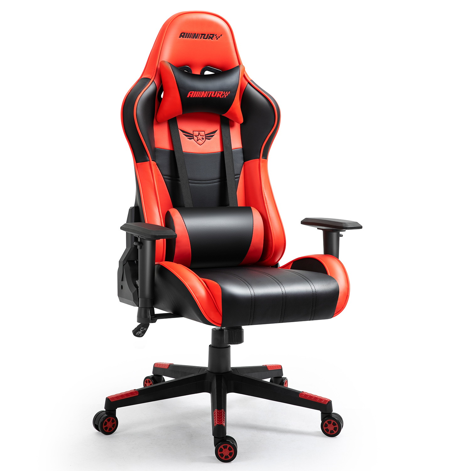 AMINITURE Gaming Chair Ergonomic Office Computer Chairs Racing Reclining Chairs for Adults Gamer High Back Support Adjustable Desk Chair