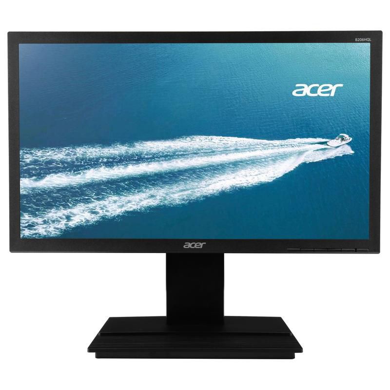 Acer 19.5" Widescreen LCD Monitor Display Full HD 1920 x 1080 8 ms 60 Hz|B206HQL - Manufacturer Refurbished
