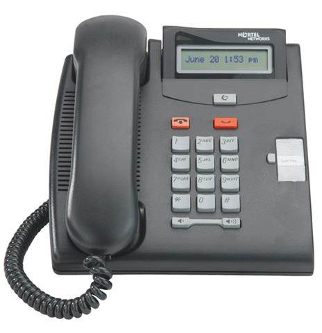 Nortel T7100 Digital Telephone Charcoal