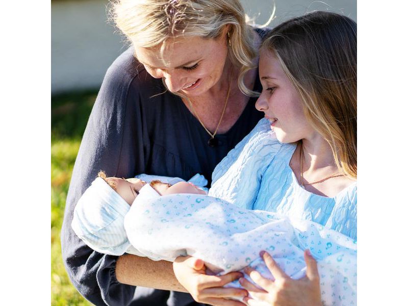 Paradise Galleries Realistic Newborn Doll - Forever Yours Treasure, 7-Piece Reborn Doll Gift Set with Magnetic Pacifier