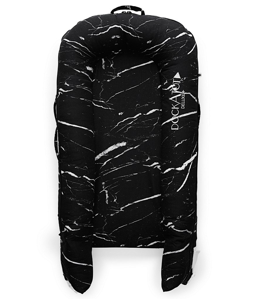 DockATot 0-8 Months Black Marble Deluxe Dock, Stage 1