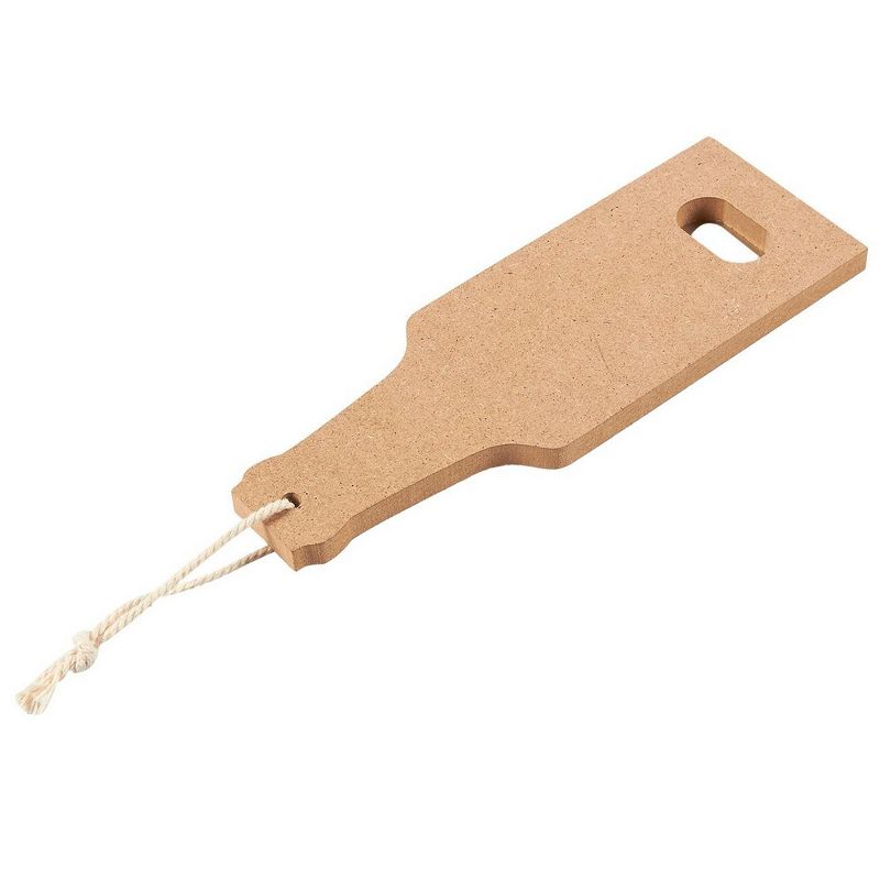 Juvale 2 Pack Wooden Beer Bottle Opener with Handle and String (7.9 x 3.9 Inches)