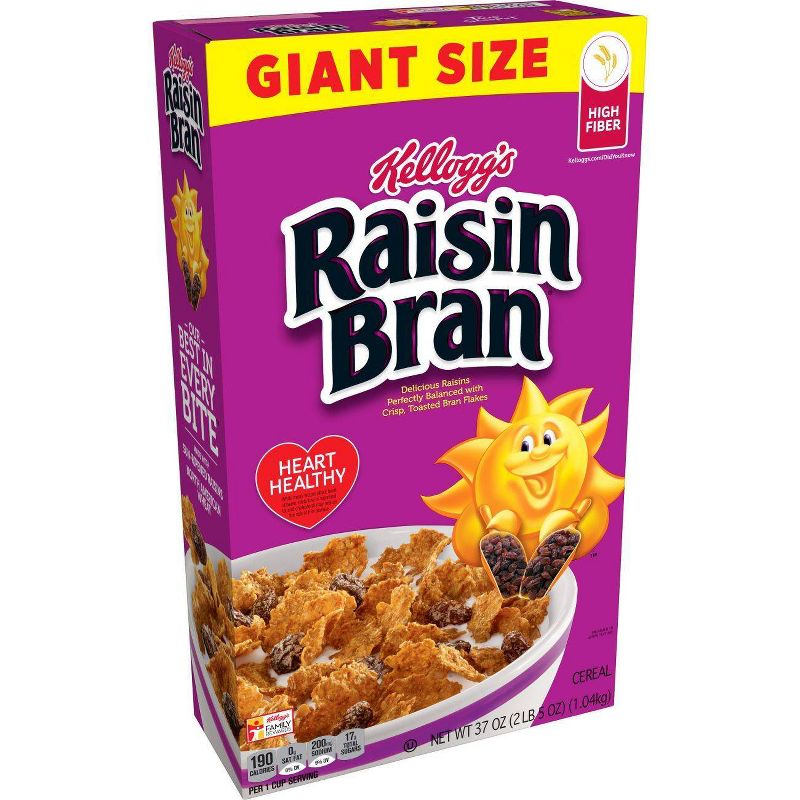 Raisin Bran Breakfast Cereal - 37oz - Kellogg's