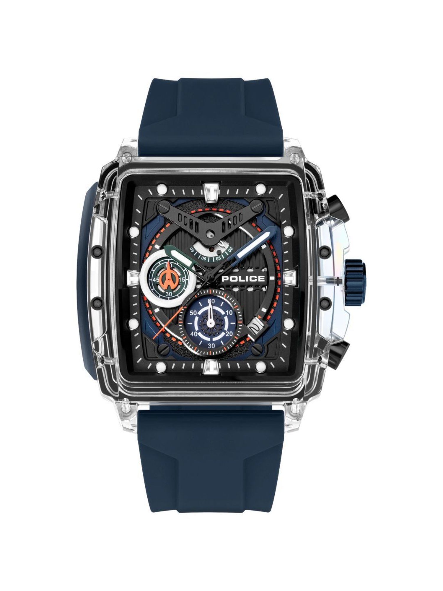 STRAND by Obaku S745GMVLSV Bay Lapis Multifunction Watch for Men