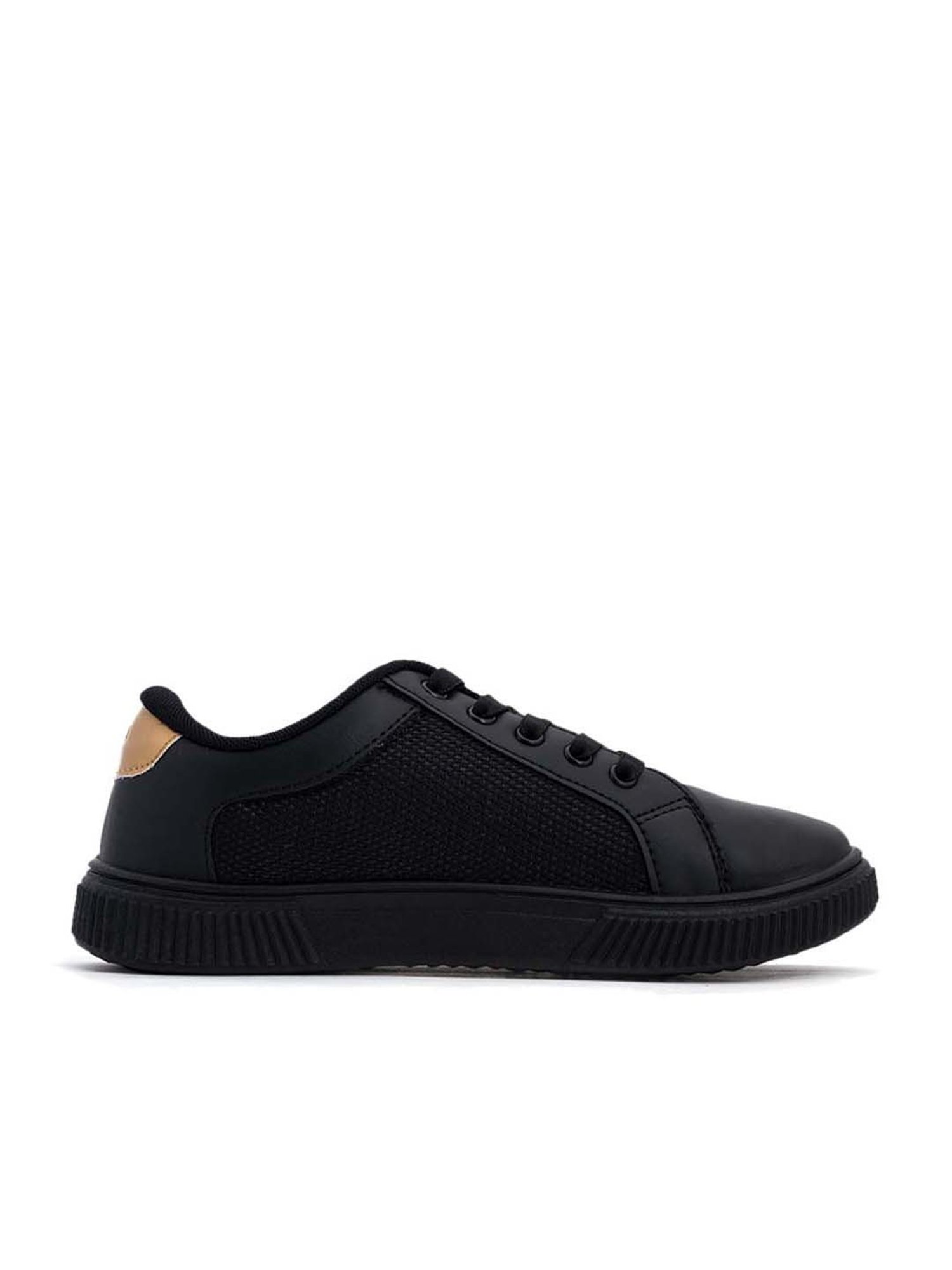 Pro by Khadim's Women's Black Sneakers