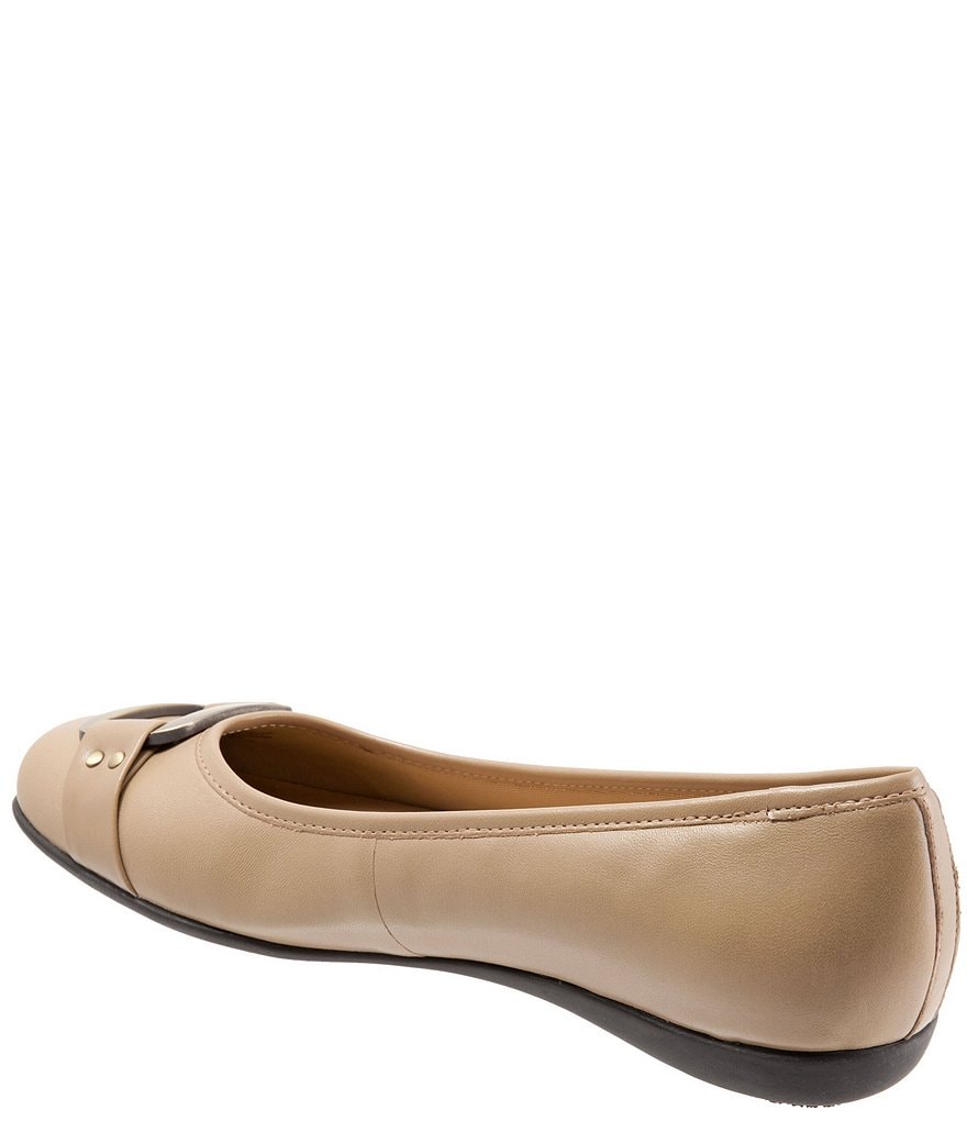 Trotters Sizzle Metal Ornament Buckle Flats