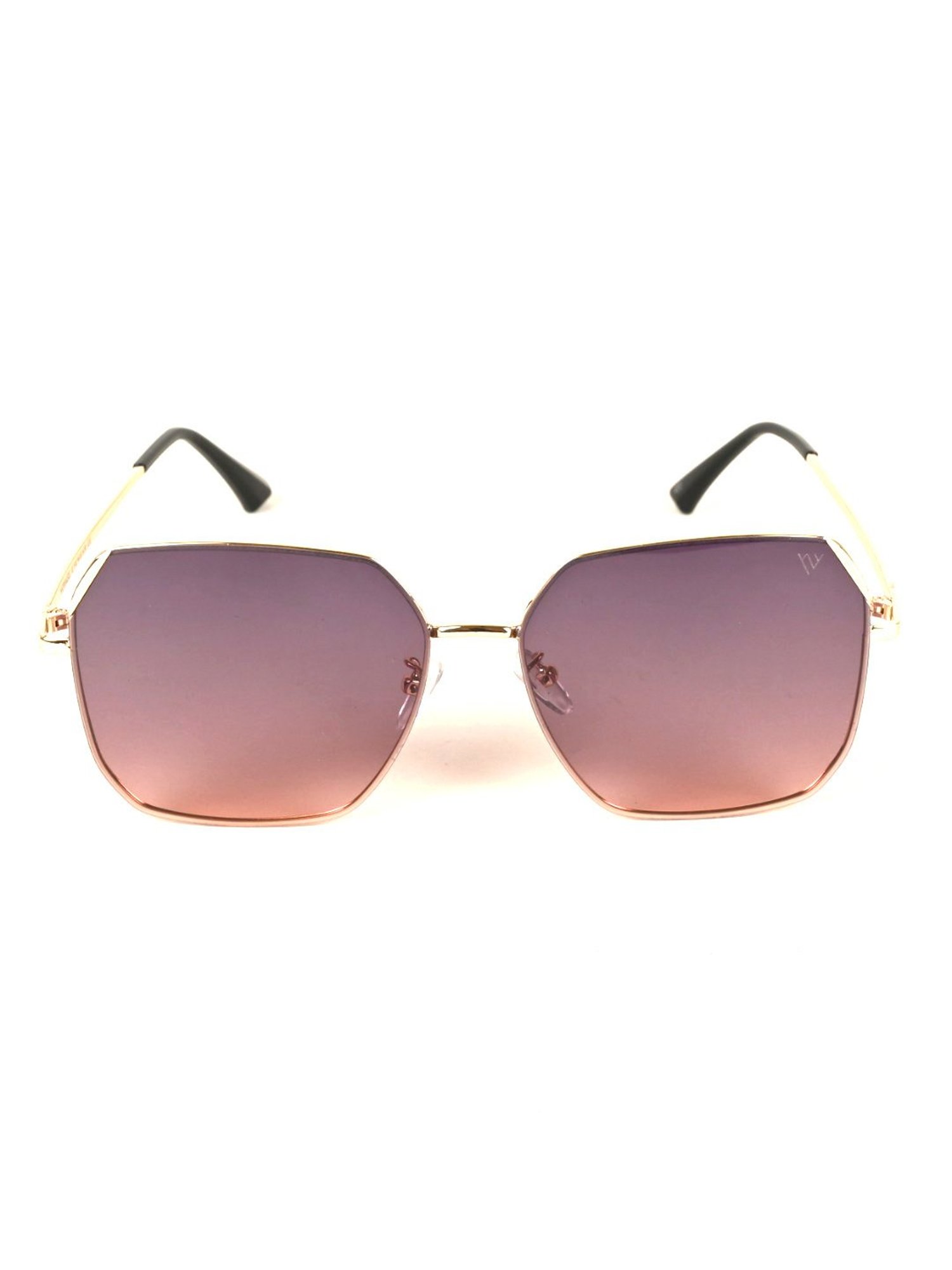 Voyage Grey Square UV Protection Unisex Sunglasses