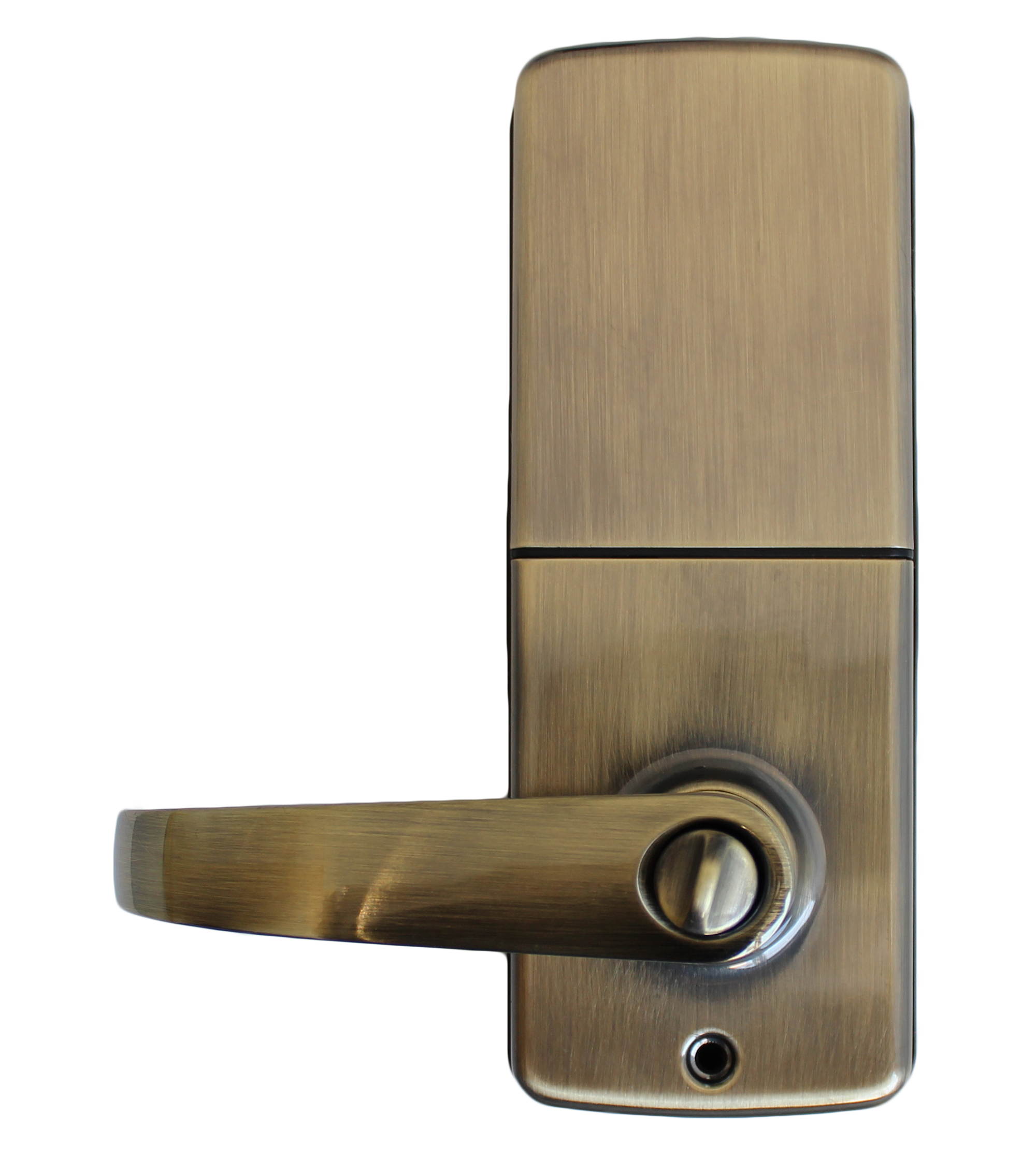 LockeyUSA E995OIL Electronic Lever Lock, Oil-Rubbed Bronze