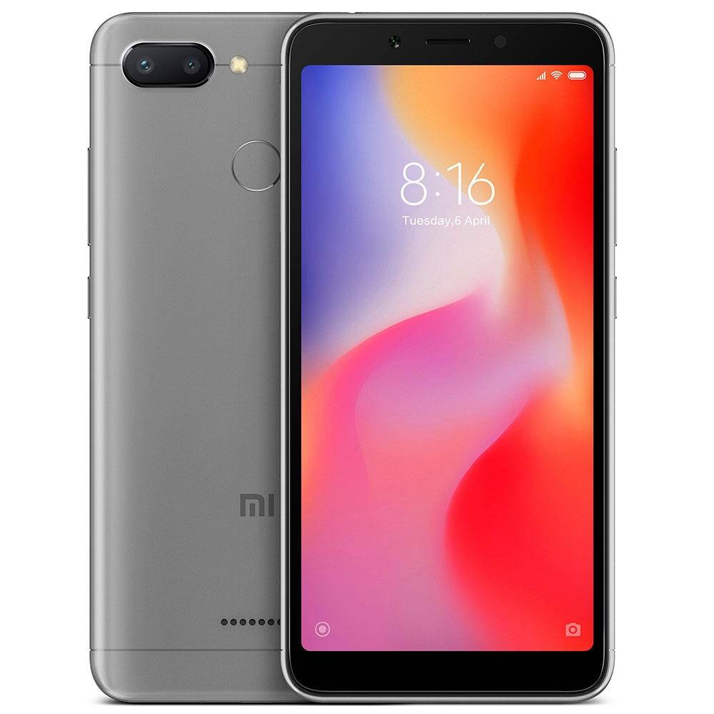 Xiaomi Redmi 6 4G Smartphone 5.45 inch Android 8.1 Helio P22 Octa Core 2.0GHz 4GB RAM 64GB ROM 12.0MP + 5.0MP Rear Camera Fingerprint Sensor 3000mAh Built-in Li-ion