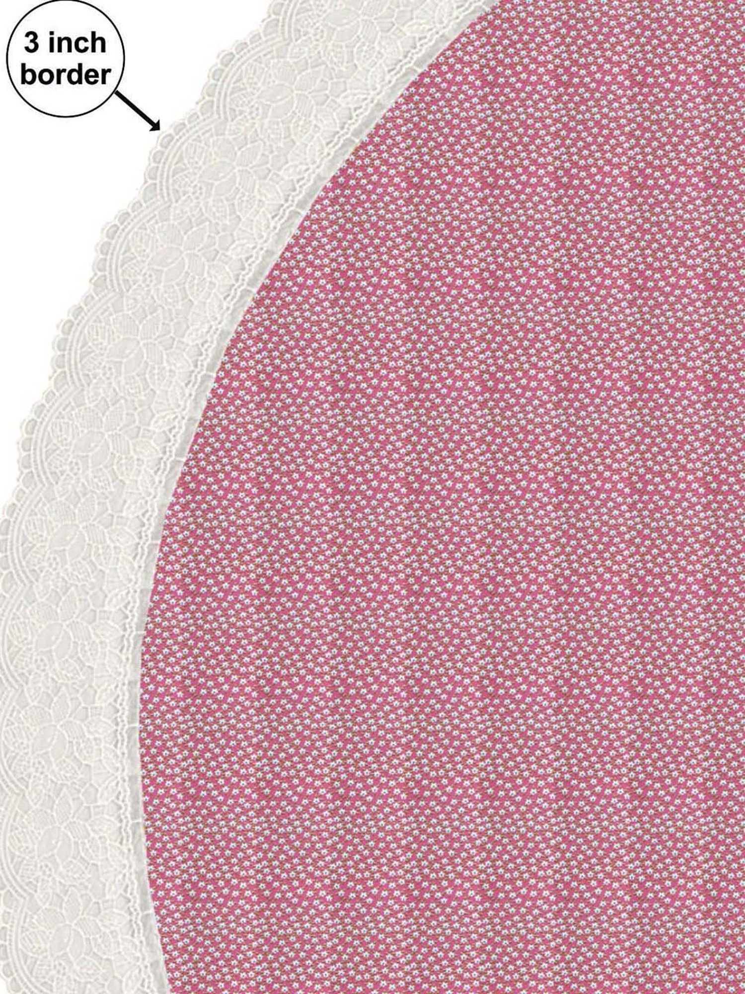 Bianca Classic Clear Pink Pvc 4 Seater Table Cloth