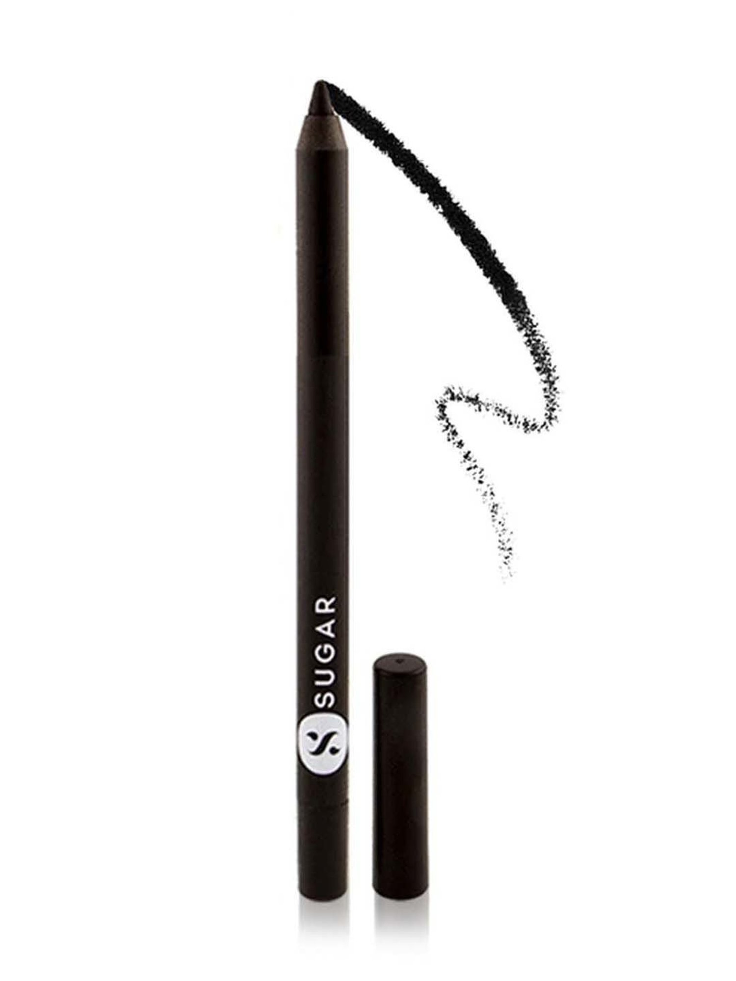 Sugar Cosmetics Stroke Of Genius Heavy Duty Kohl 01 Back To Black - 1.2 gm