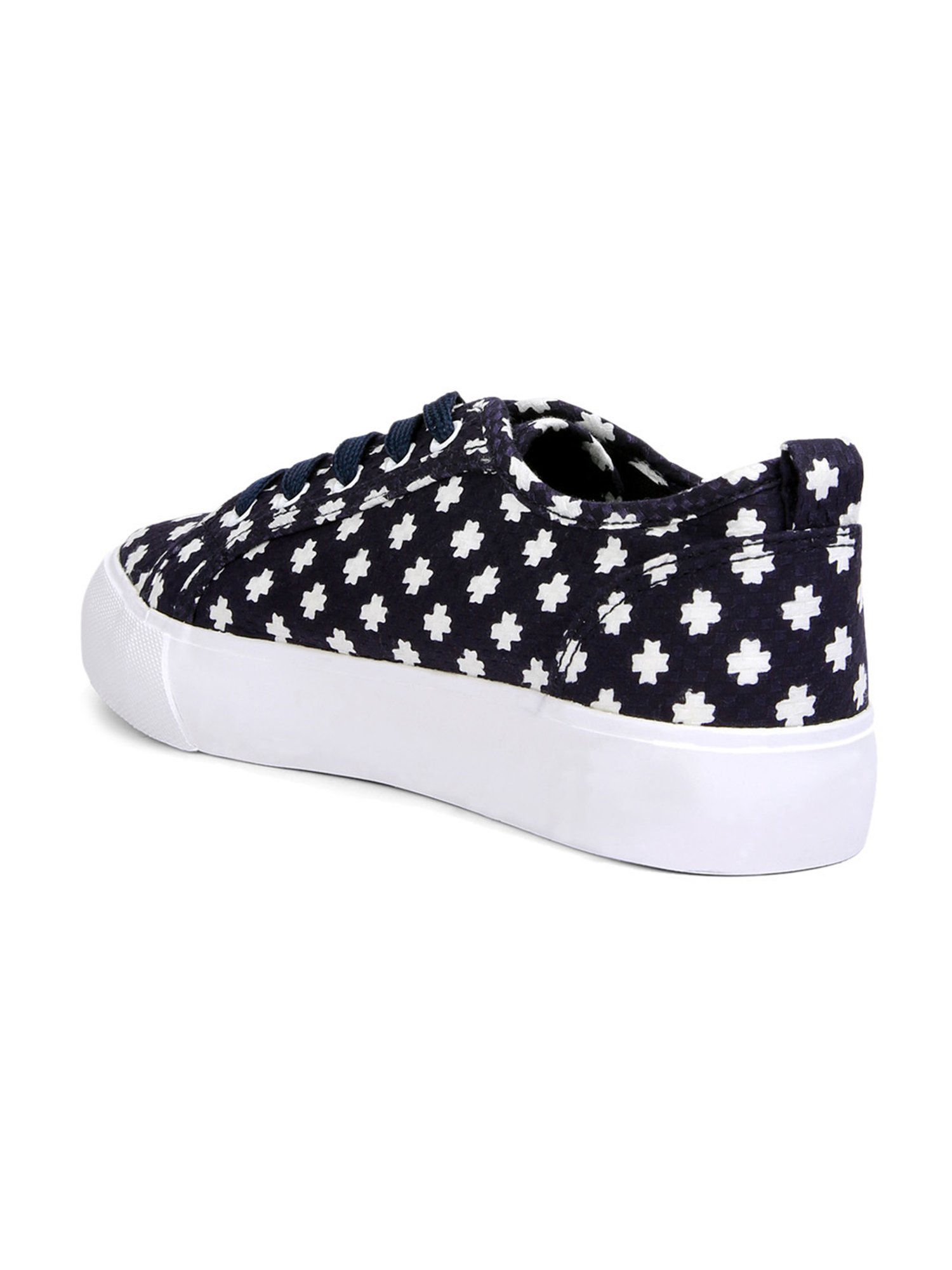 London Rag Women's Glam Doll Blue Sneakers