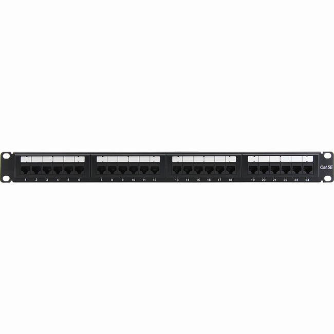 CAT5E 24PORT RACKMOUNT PATCH