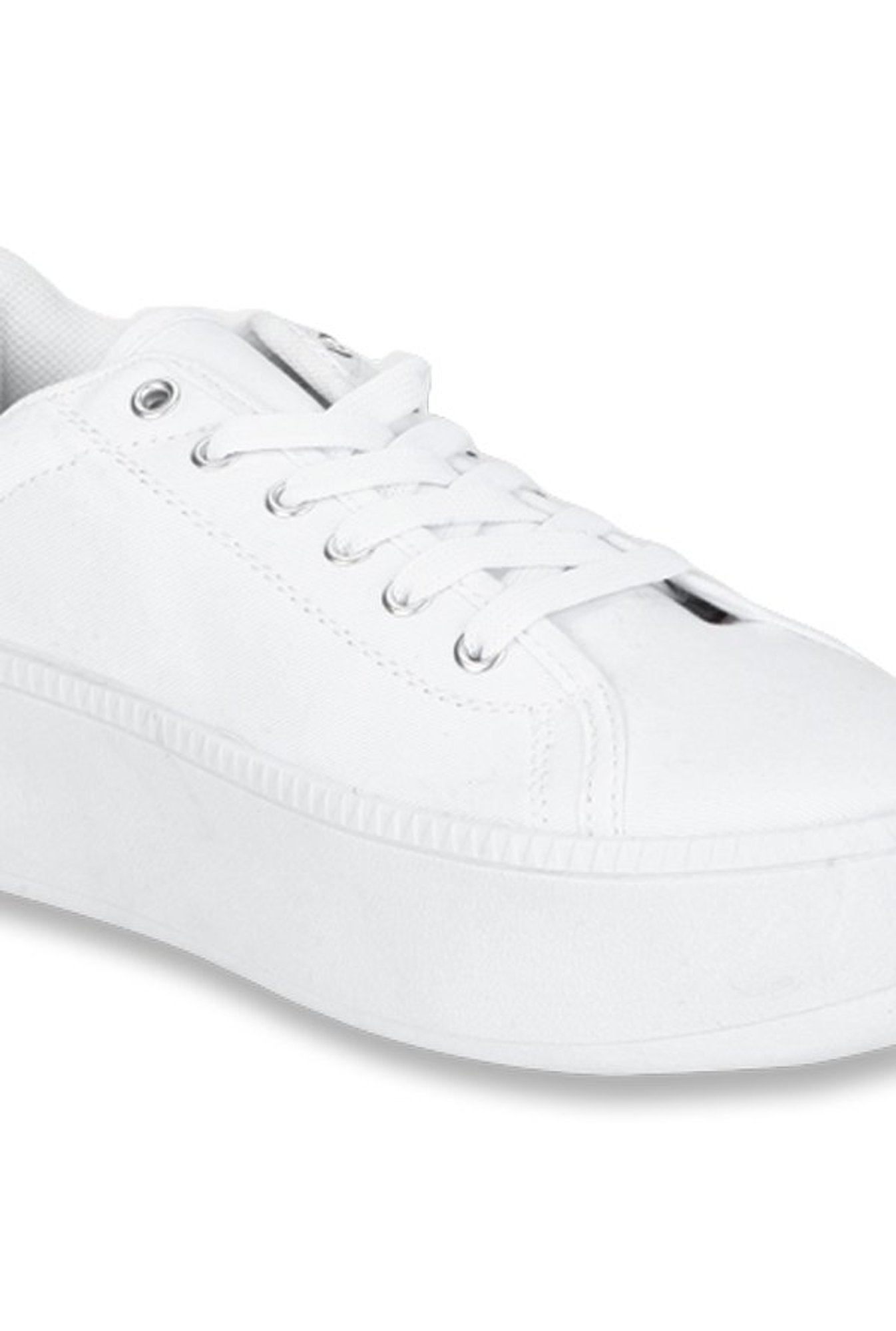 Truffle Collection White Casual Sneakers