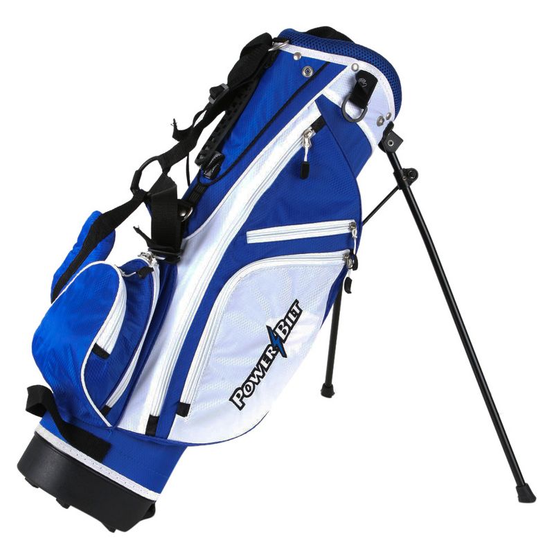 Powerbilt 5-8 Junior Stand Bag  Blue