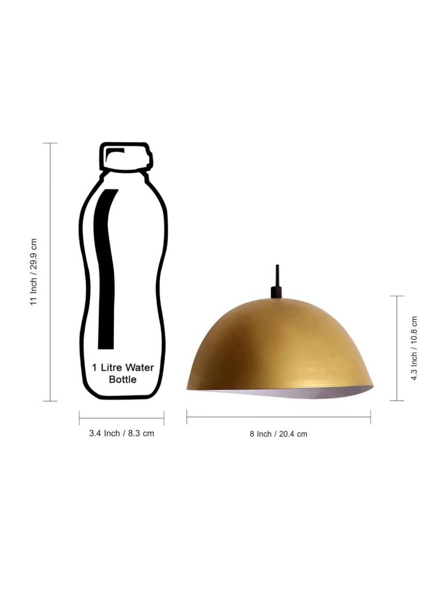 ExclusiveLane 'Heavenly Shadow' Matte Gold Iron Hand-Etched Pendant Lamp - Set of 1