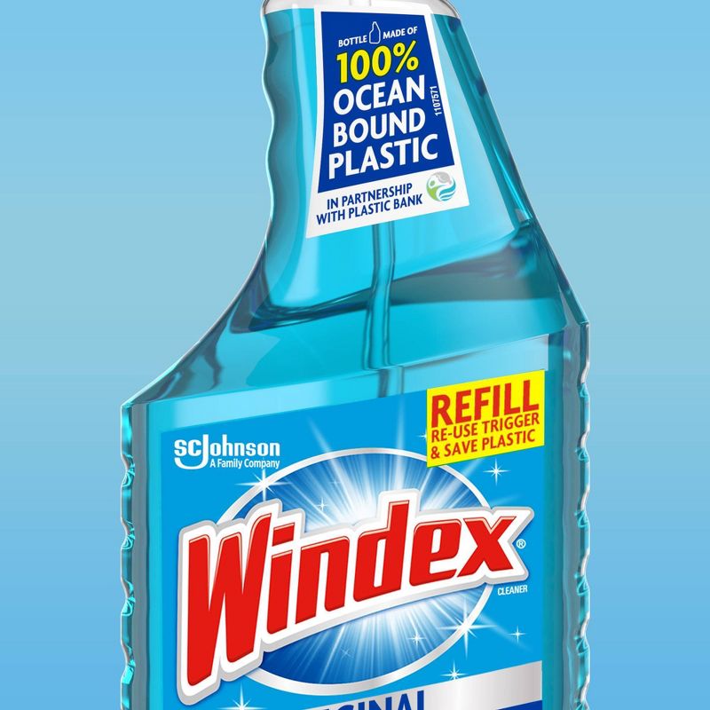 Sprayway Glass Cleaner Ammonia Free Aerosol - 19oz