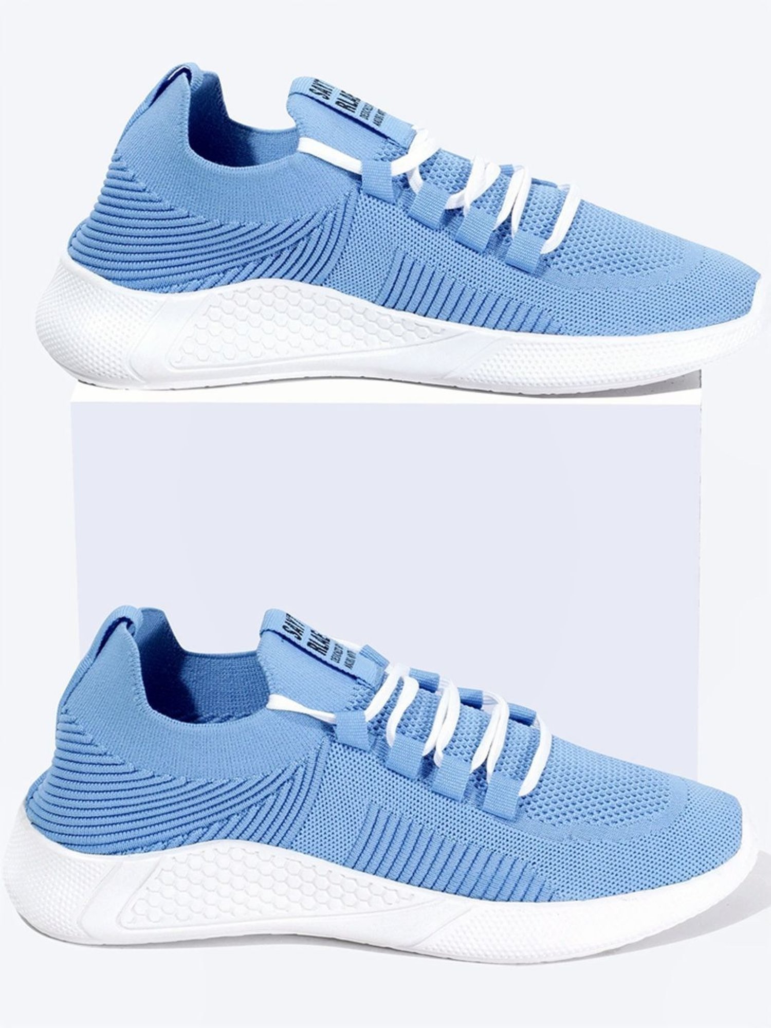 Rapid Box Men's Blue Walking Shoes