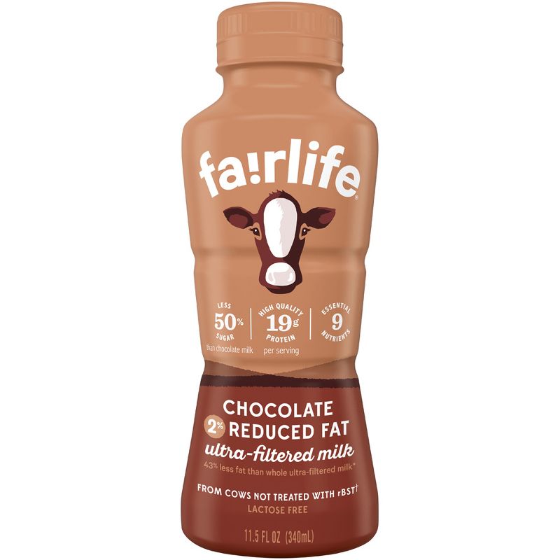Fairlife Lactose-Free 2% Chocolate Milk - 11.5 fl oz
