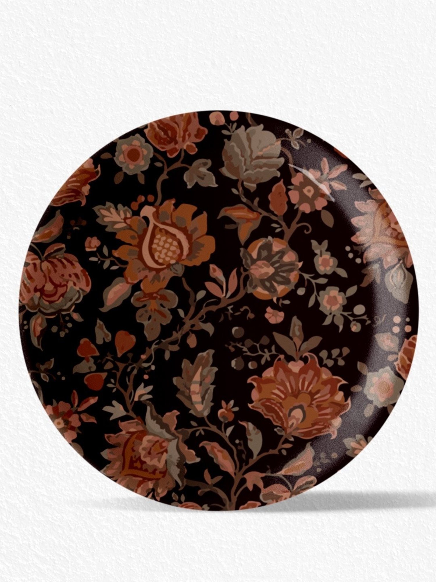 Nestroots Contemporary Heritage Multicolor Porcelain Wall Plate