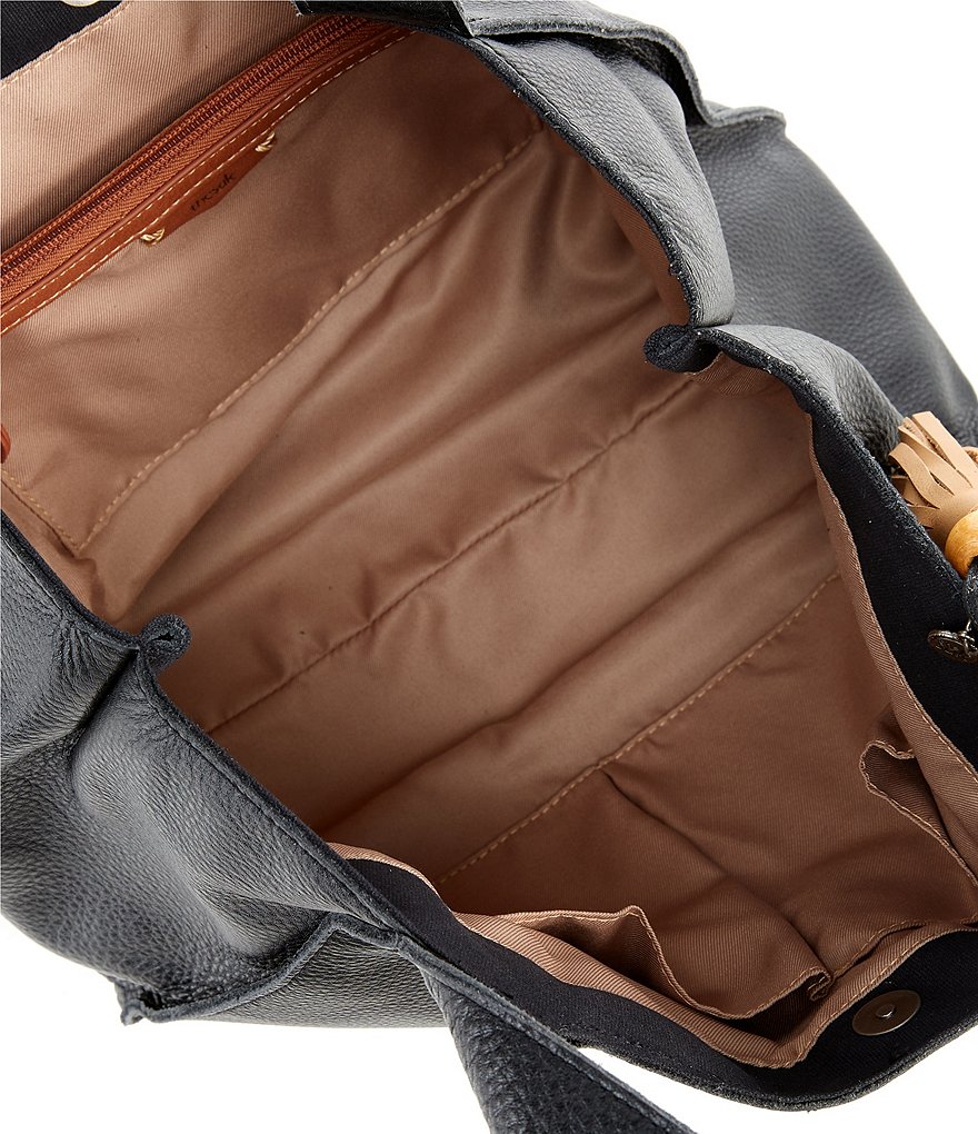 The Sak Huntley Leather Snap Tote Bag