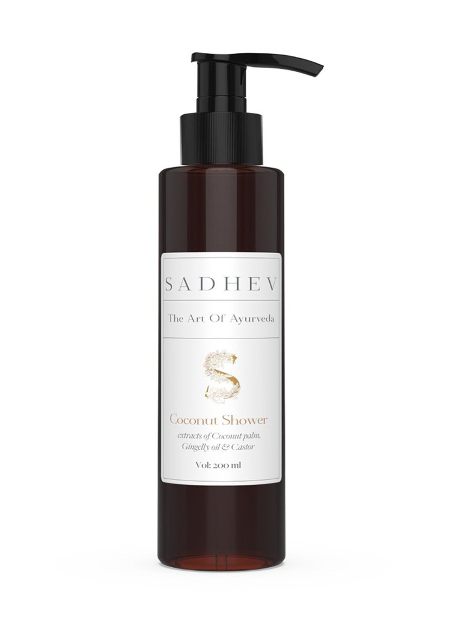 SADHEV The Art Of Ayurveda Coconut Shower Oil - 200 ml