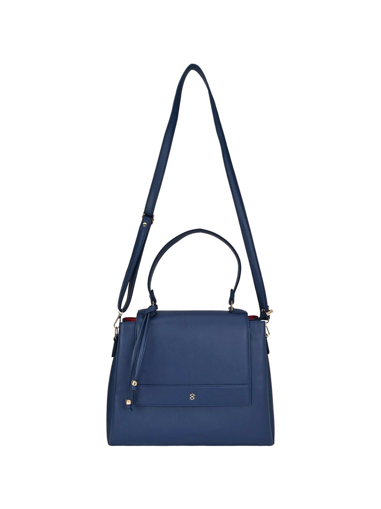 Horra Blue Solid Handbag
