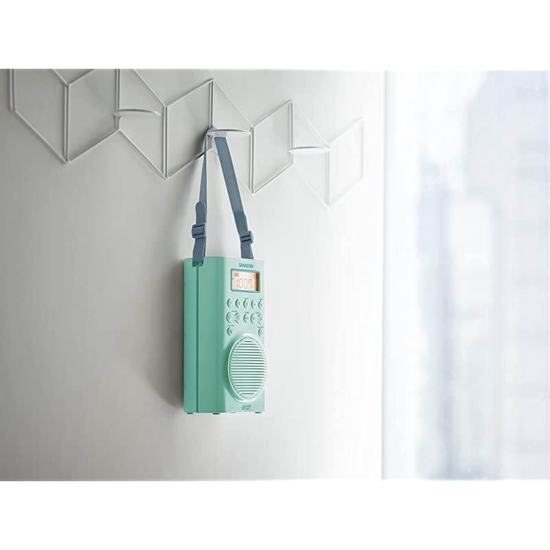 H205TQ AM/FM Weather Alert Waterproof Shower Radio Turquoise