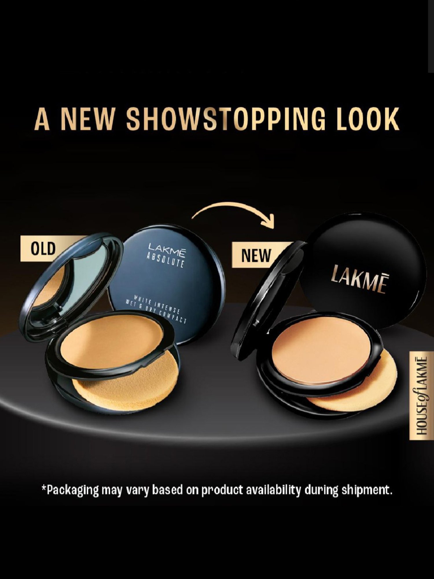 Lakme Dual Finish Compact (Wet & Dry) Rose Fair - 9 gm