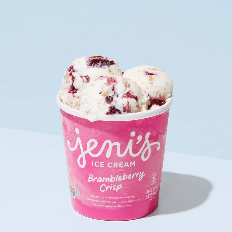 Jeni's Brambleberry Crisp Ice Cream - 16oz