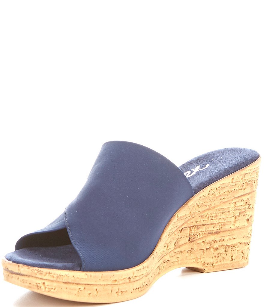 Onex Christina Elastic Wedge Sandals