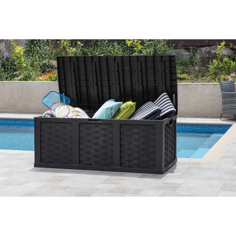Deck Box 29.5'H - Black - Starplast