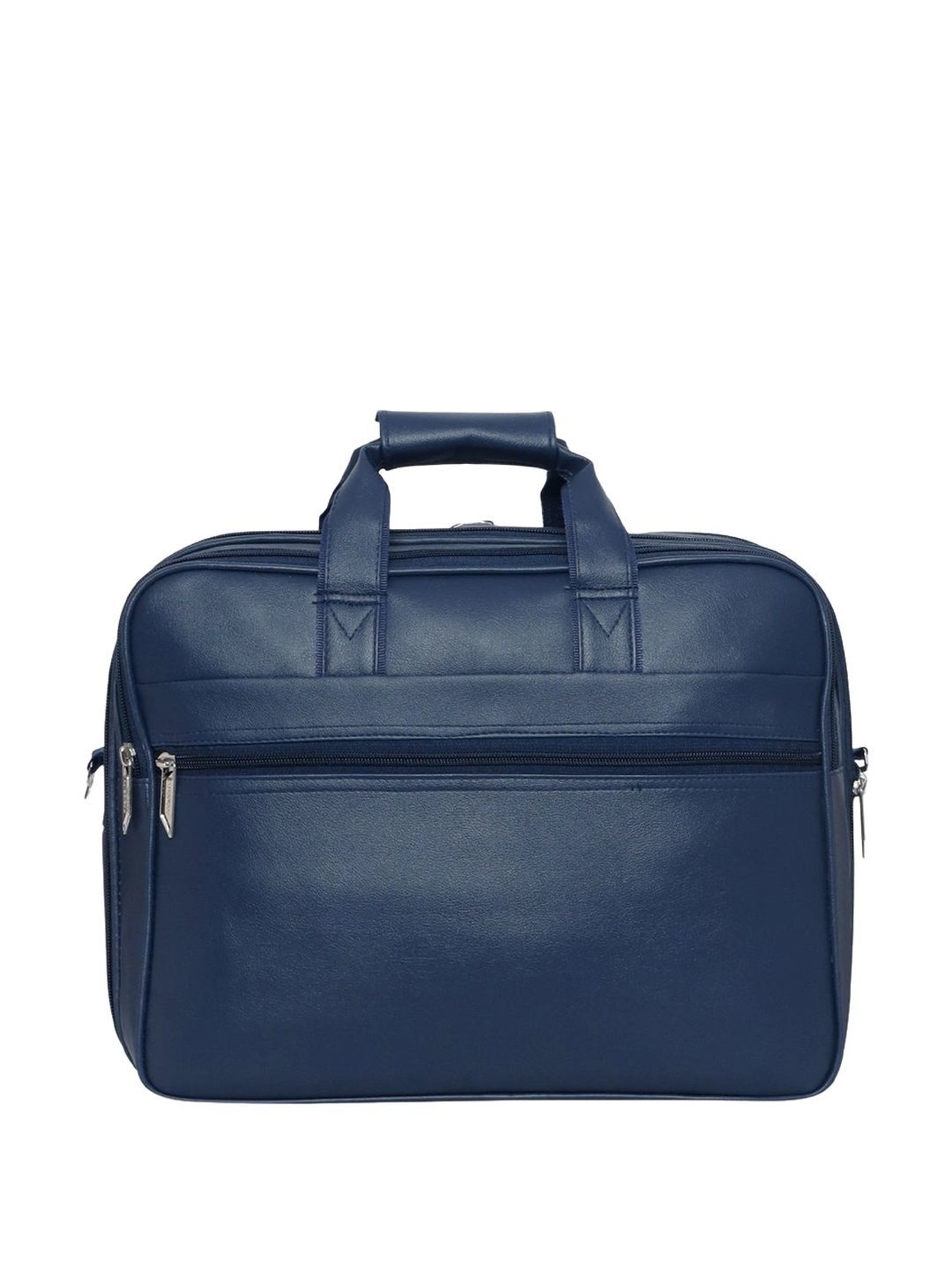 Priority Navy Synthetic Large Messenger Bag