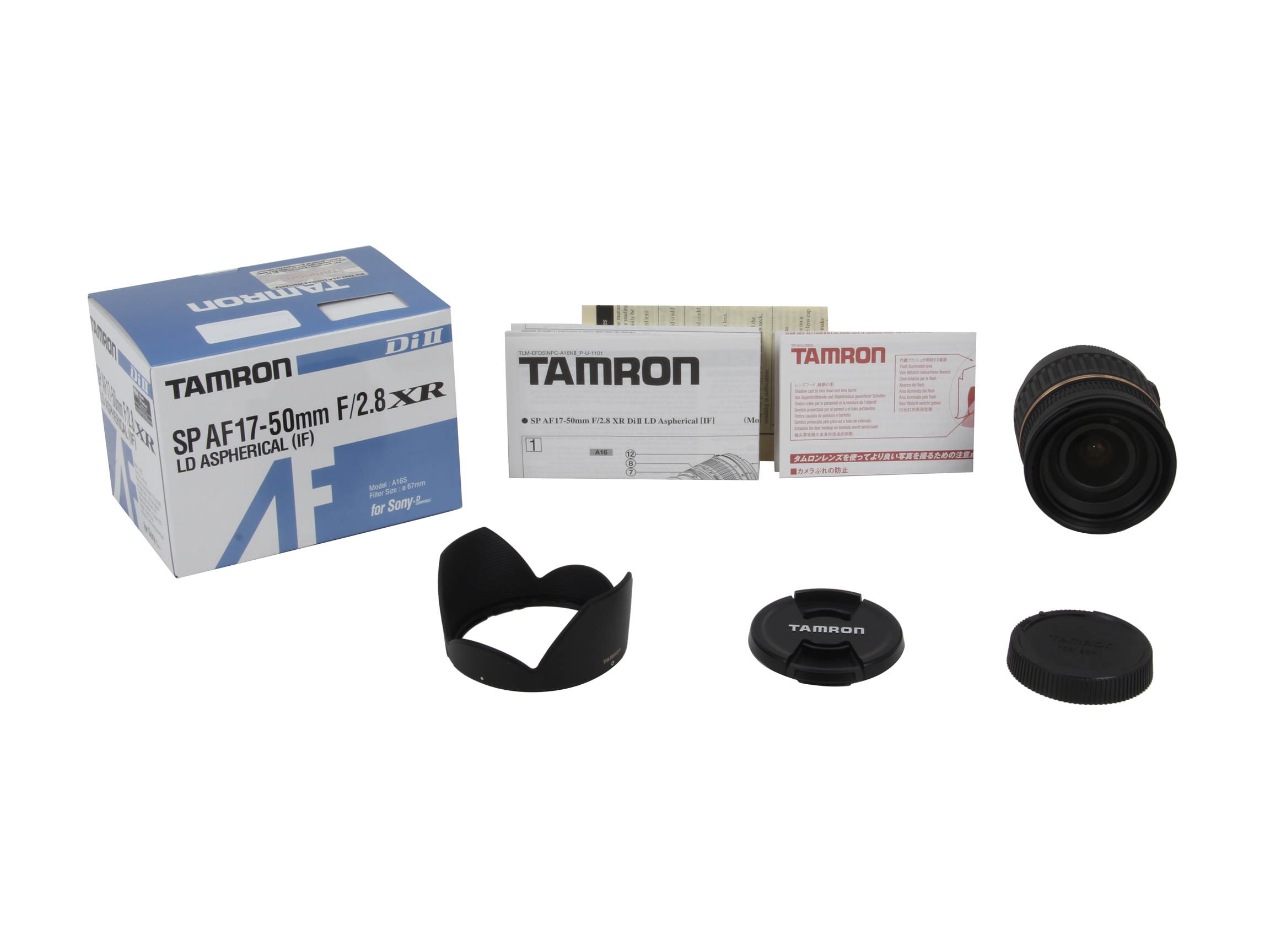 TAMRON AF016M-700 SP AF17-50mm F/2.8 Di II LD Aspherical (IF) Lens For SONY