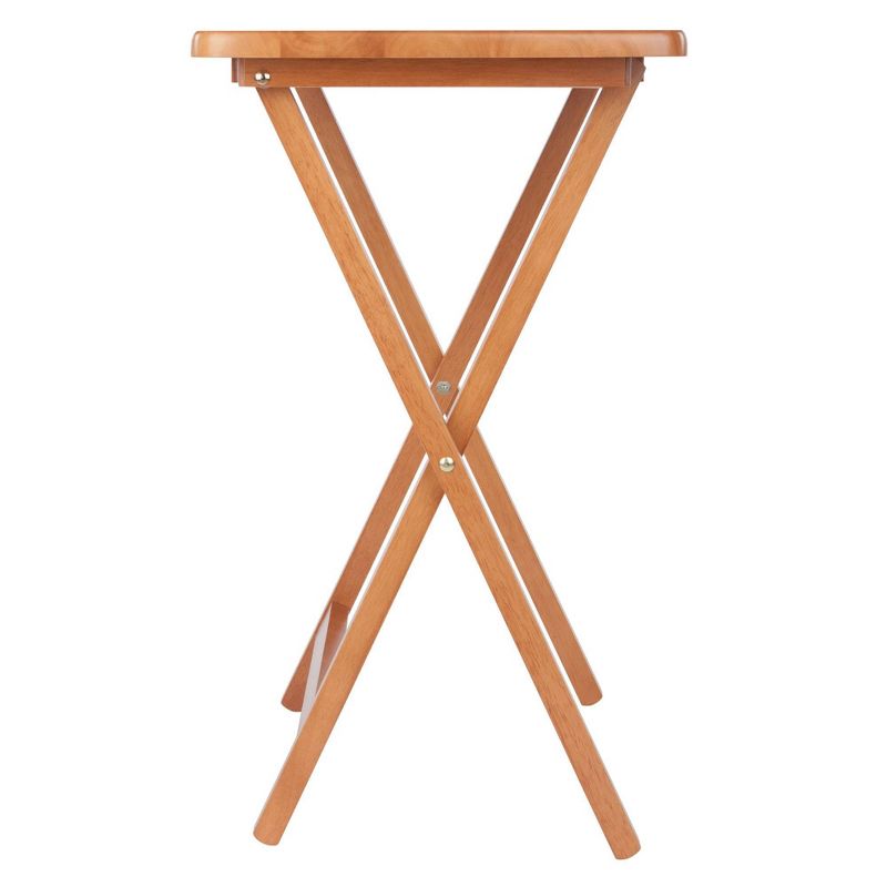 5pc Tray Table Set White - Flora Home