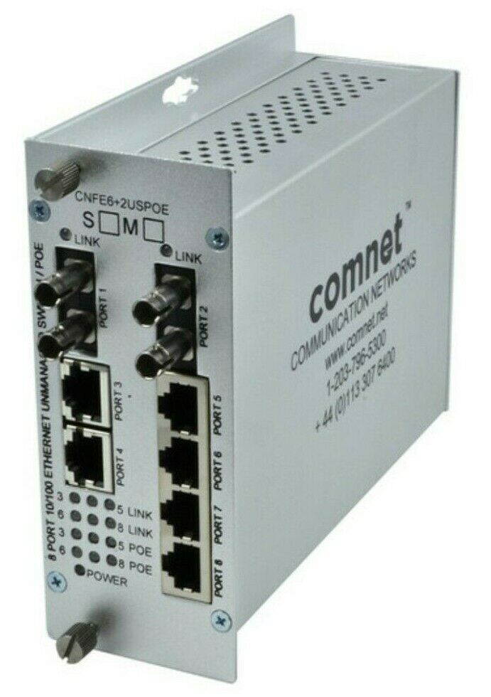 ComNet 8-Port 10/100Mbps Unmanaged Switch