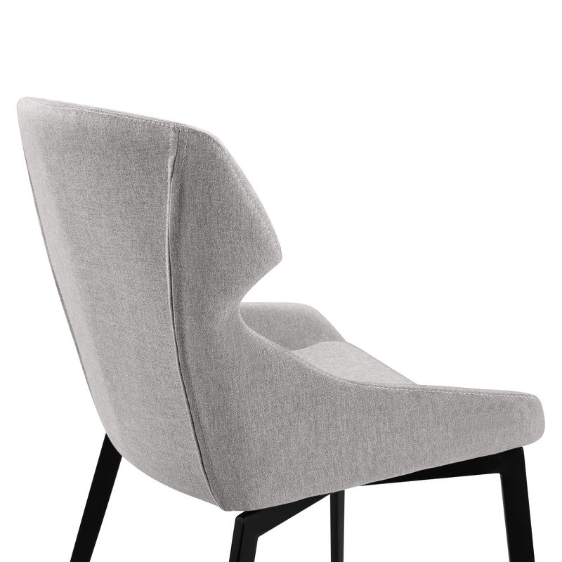 Set of 2 Kenna Modern Dining Chair Gray - Armen Living