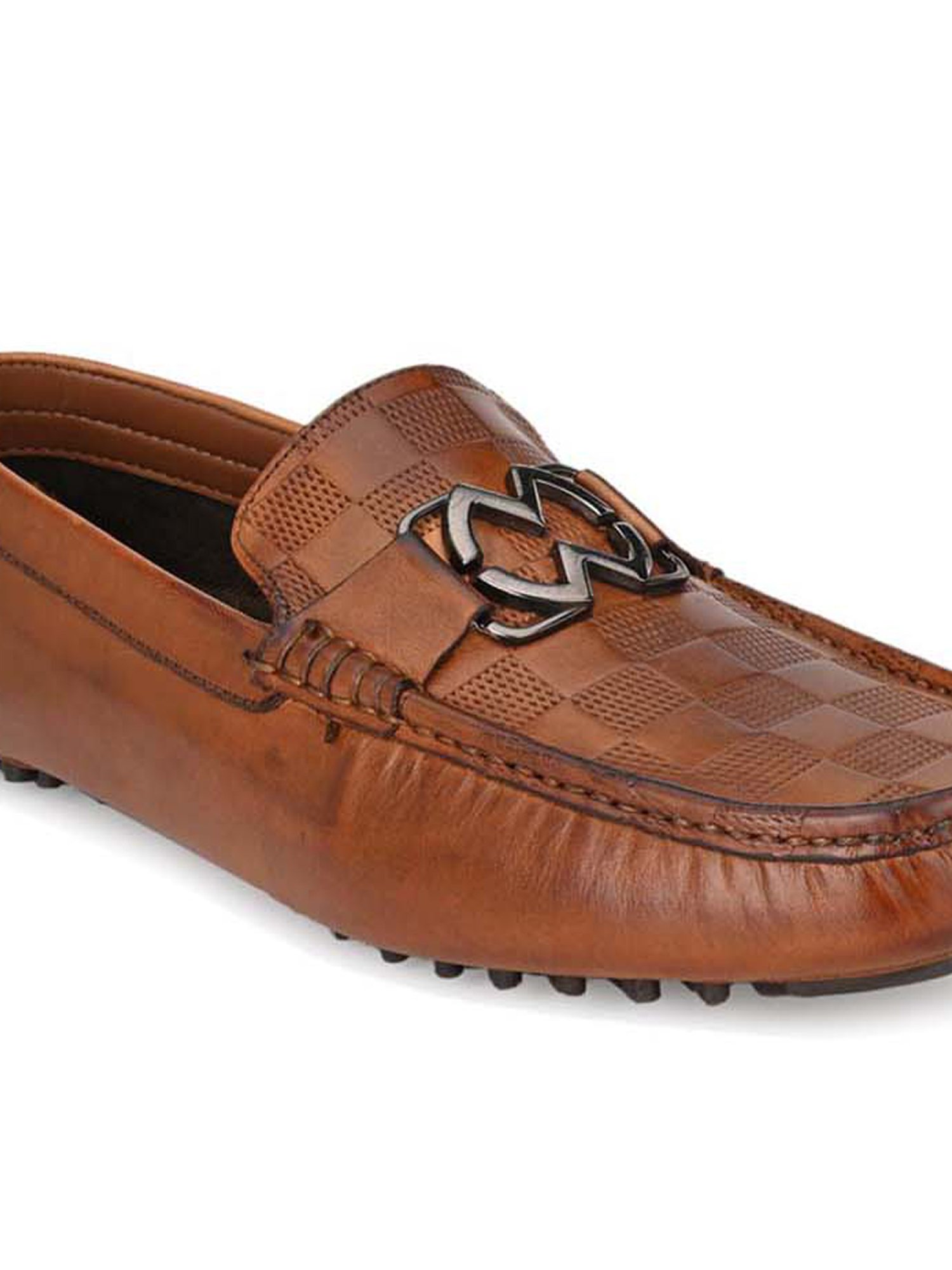 San Frissco Men's Tan Casual Loafers