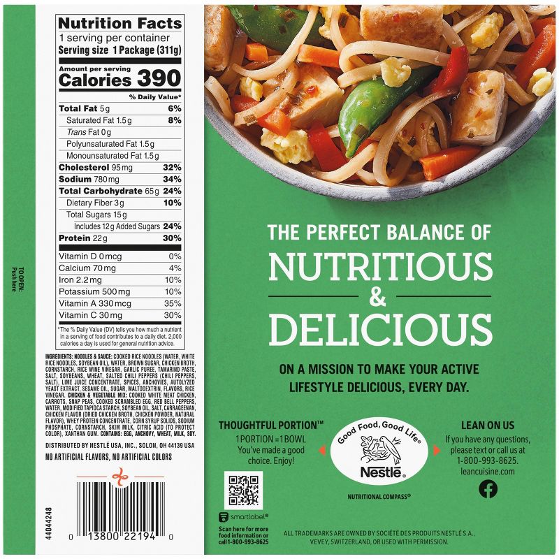 Lean Cuisine Noodle Bar Chicken Pad Thai - 11oz