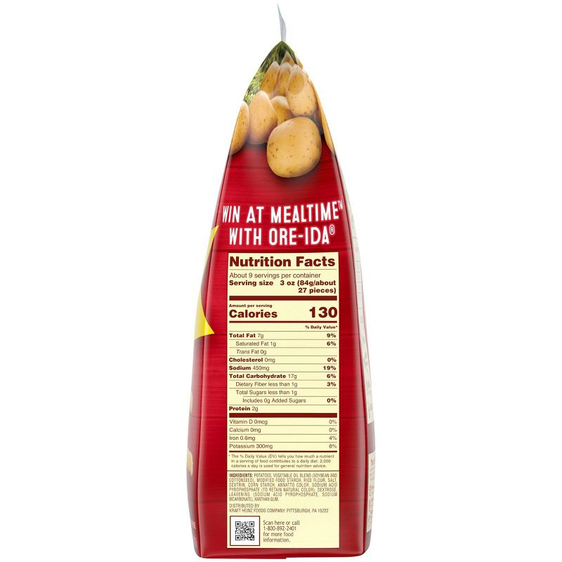 Ore-Ida Extra Crispy Frozen Fast Food Fries - 26oz