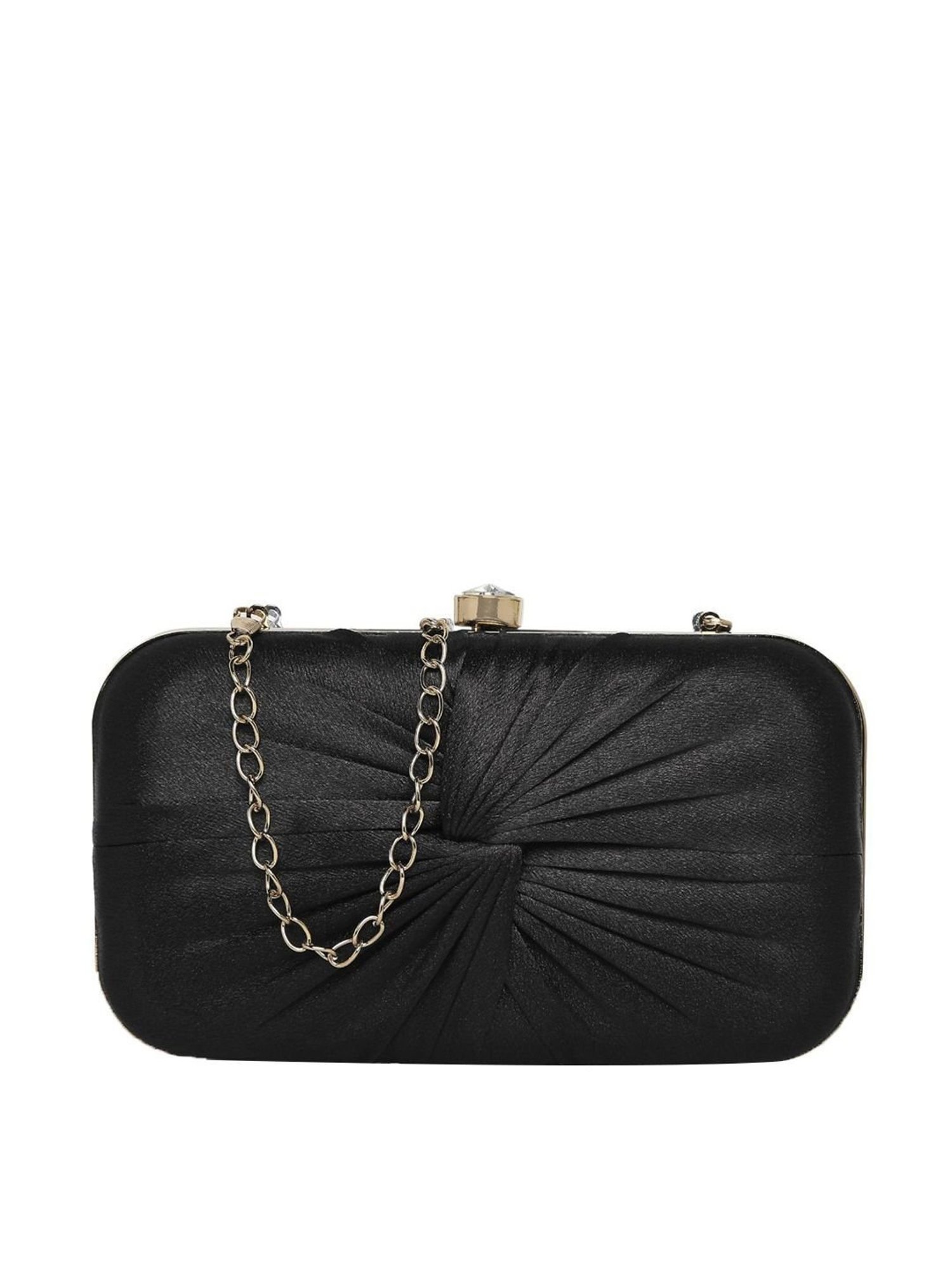 Lavie Cheer Frame Black Synthetic Clutch