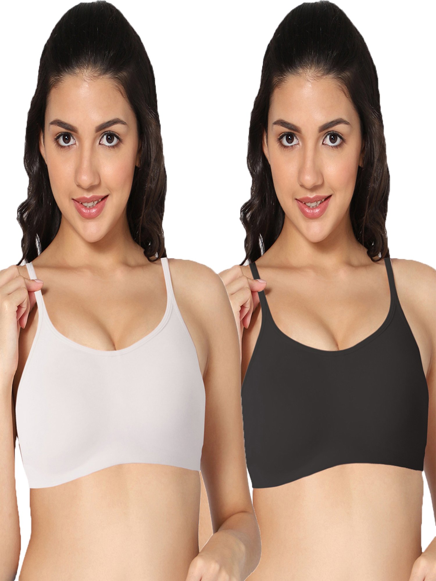 Amante Black Sports Bra
