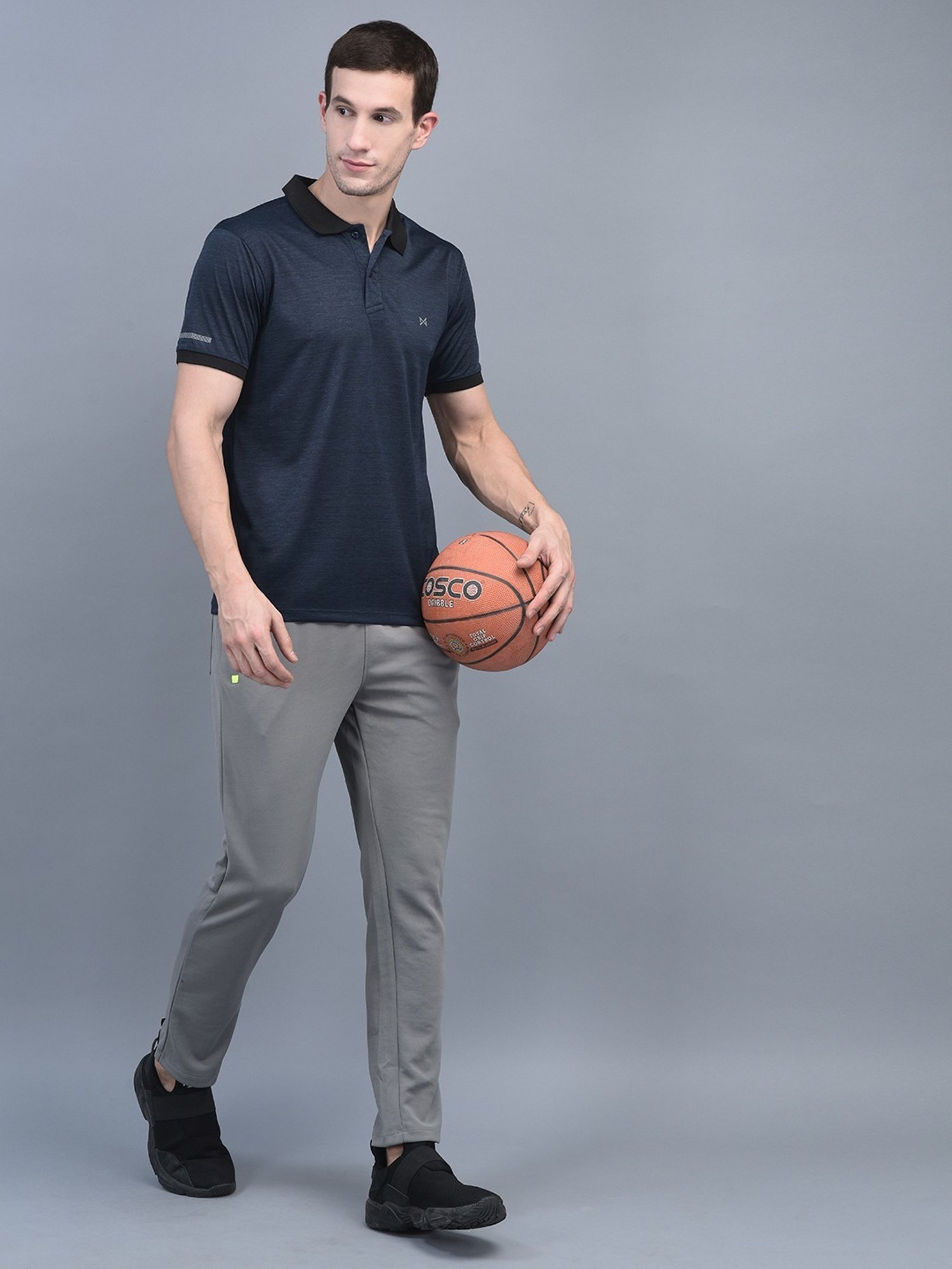 Force NXT Multicolored Regular Fit Sports Polo - Pack Of 3